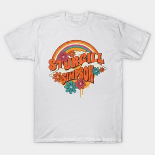 Retro Rainbow - Sturgill Simpson T-Shirt